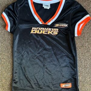 Lee Sport Black Tee with Orange and White Trim